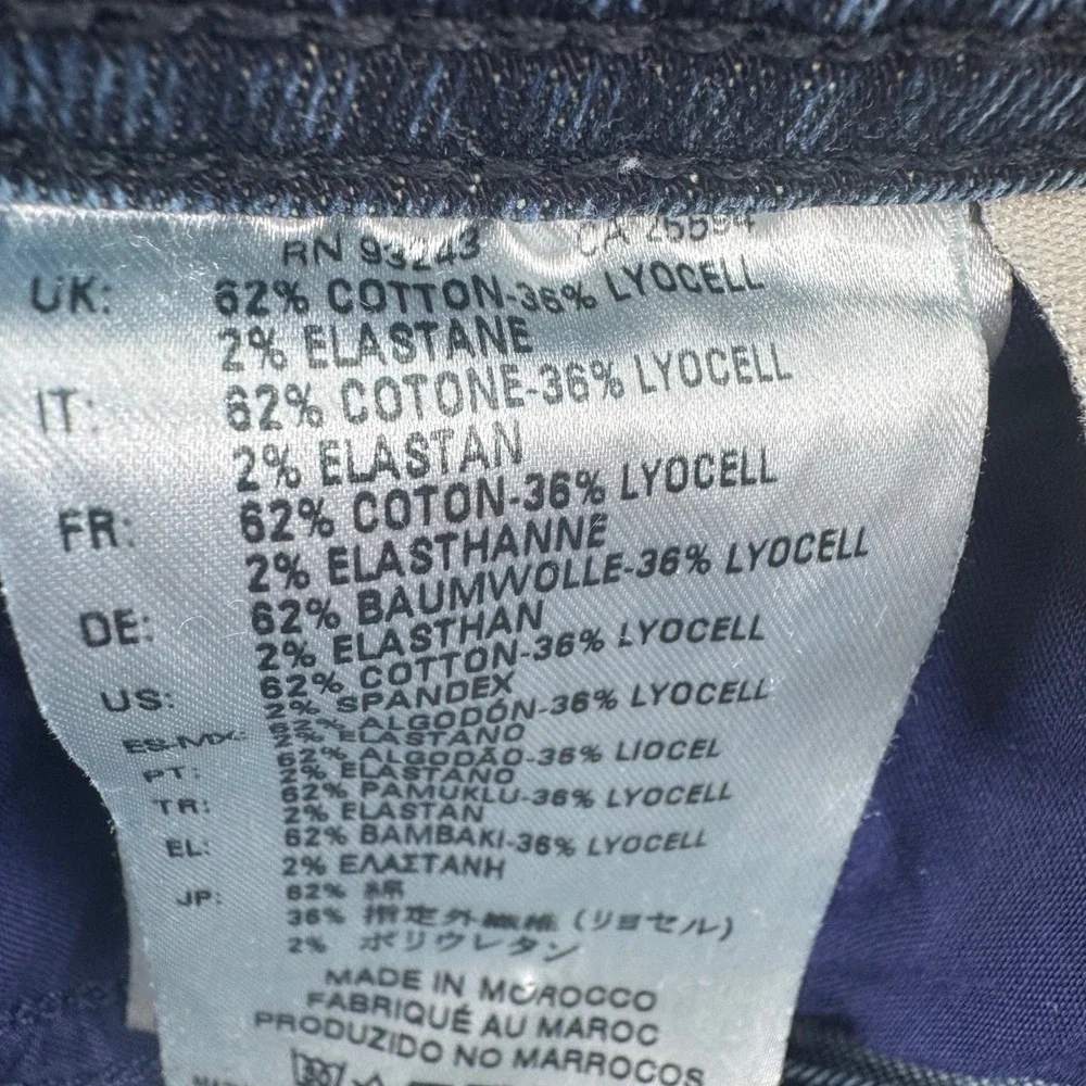 Diesel Waykee Regular Straight Jeans Men Dark Wash Size 33W 32L‎